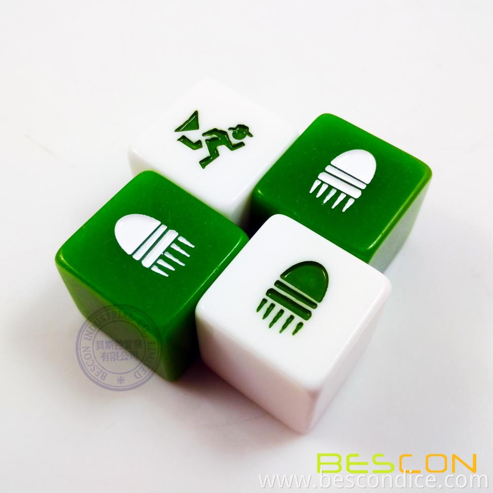 Customized Game Dice 3 Customized Game Dice 3
